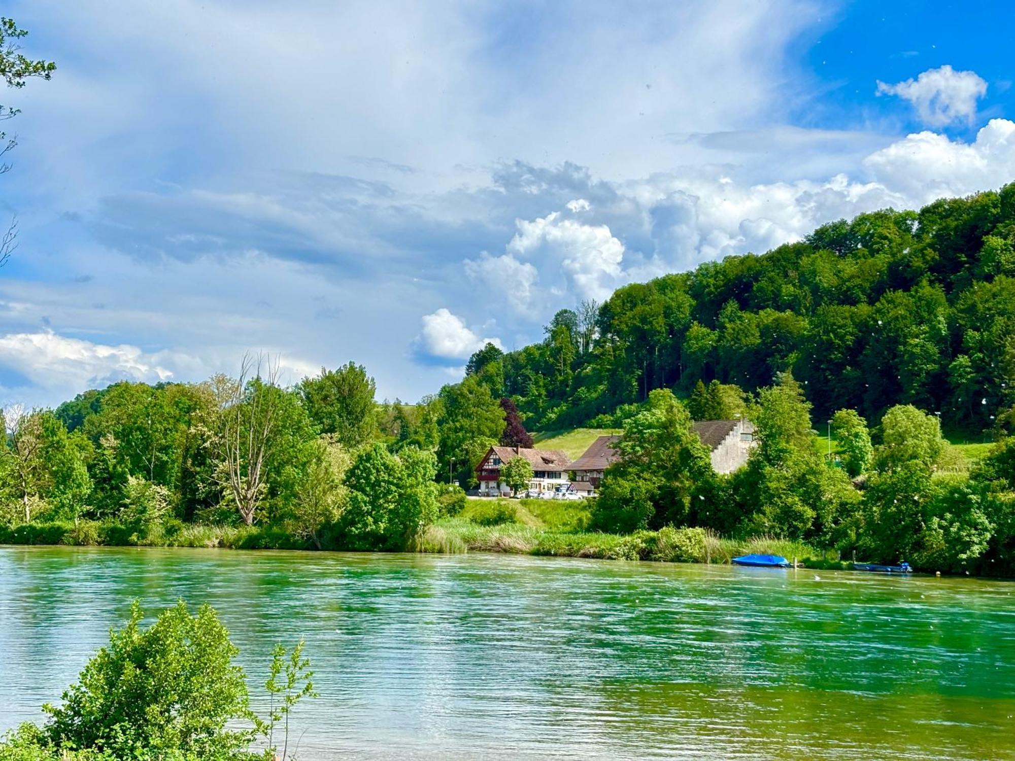 Studio Beim Rhein - Ziegelhuette Flaach Exteriör bild